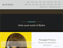 Tablet Screenshot of blythopia.com